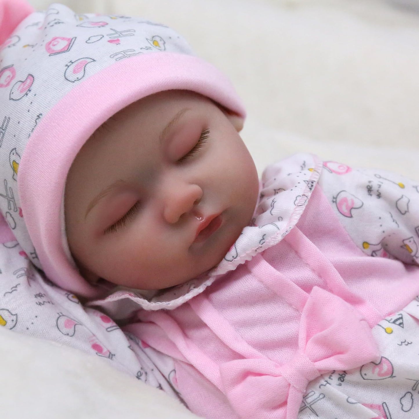 Kaydora Newborn Kitten Bodysuit 16'' Realistic Baby Doll - Zoe