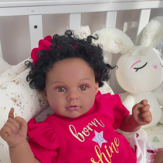 Perfect gift for kids and your family, choose Kaydora Lifelike Baby doll_ Nala. She can accompany your kids to do role-play activities and accompany the elderly.