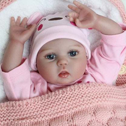 Kaydora Pink Crown Romper Set 18'' Realistic Baby Doll - Mollie