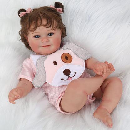 22 Inch Realistic Newborn Baby Dolls  - Maddie