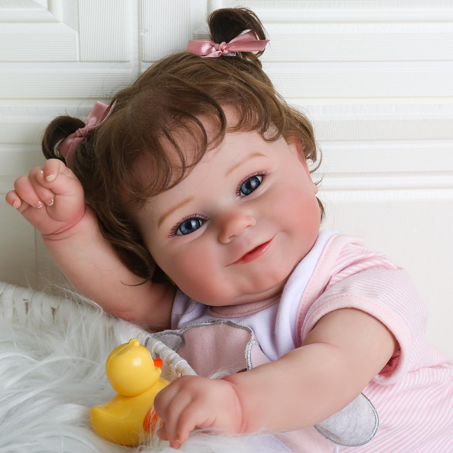 22 Inch Realistic Newborn Baby Dolls  - Maddie